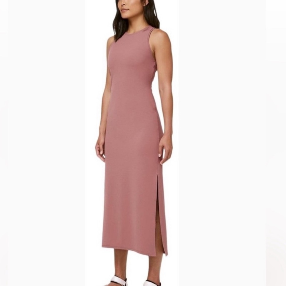 Lululemon Align Mauve Midi Dress